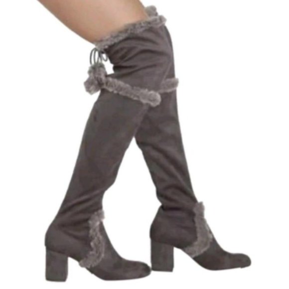 Charles Davide Over the knee Boots - Picture 4 of 5